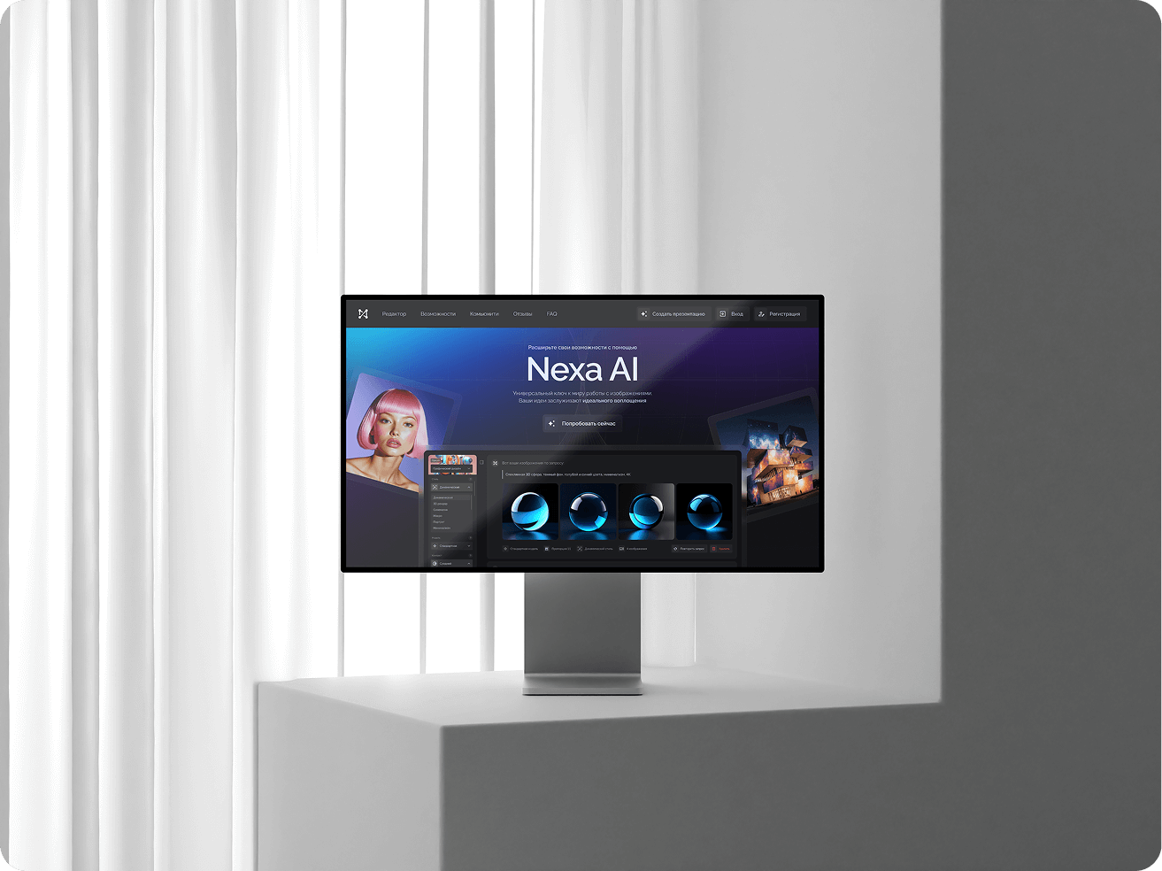 Превью проекта Nexa AI